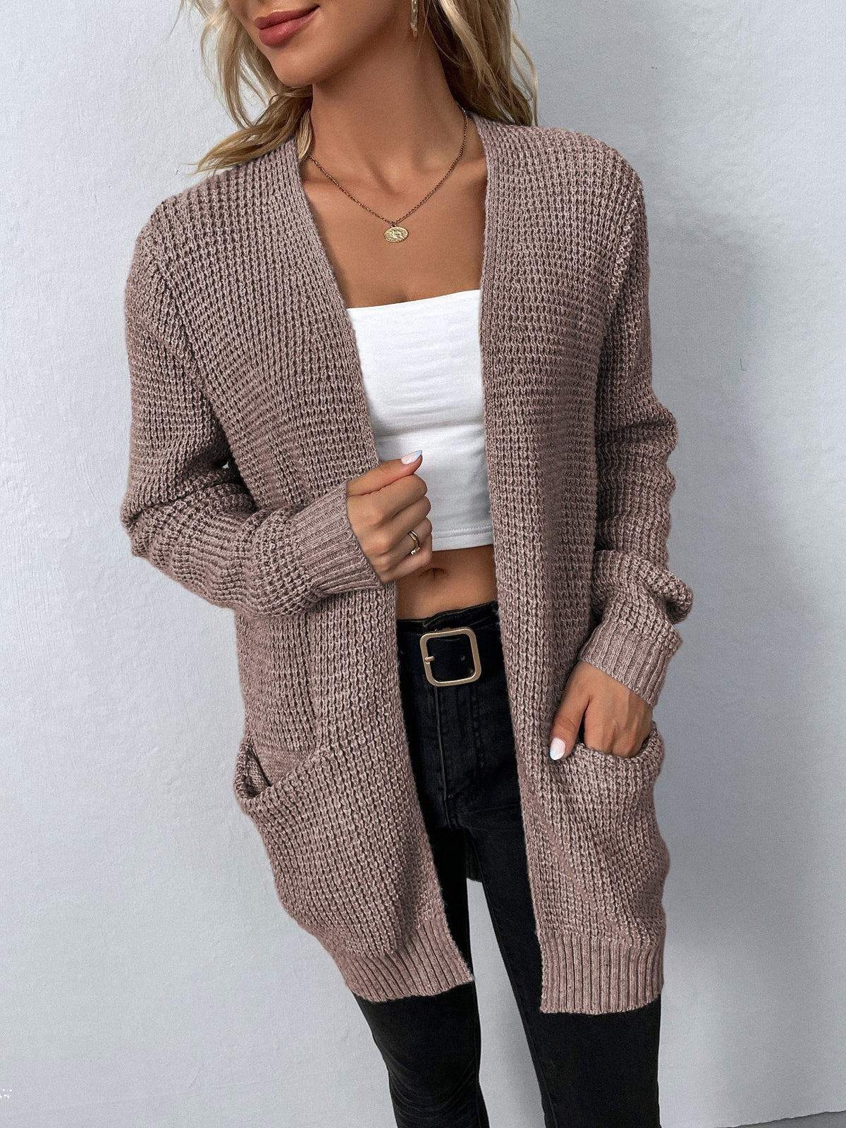 Esmae | Lang Cardigan für Damen – Bild 5