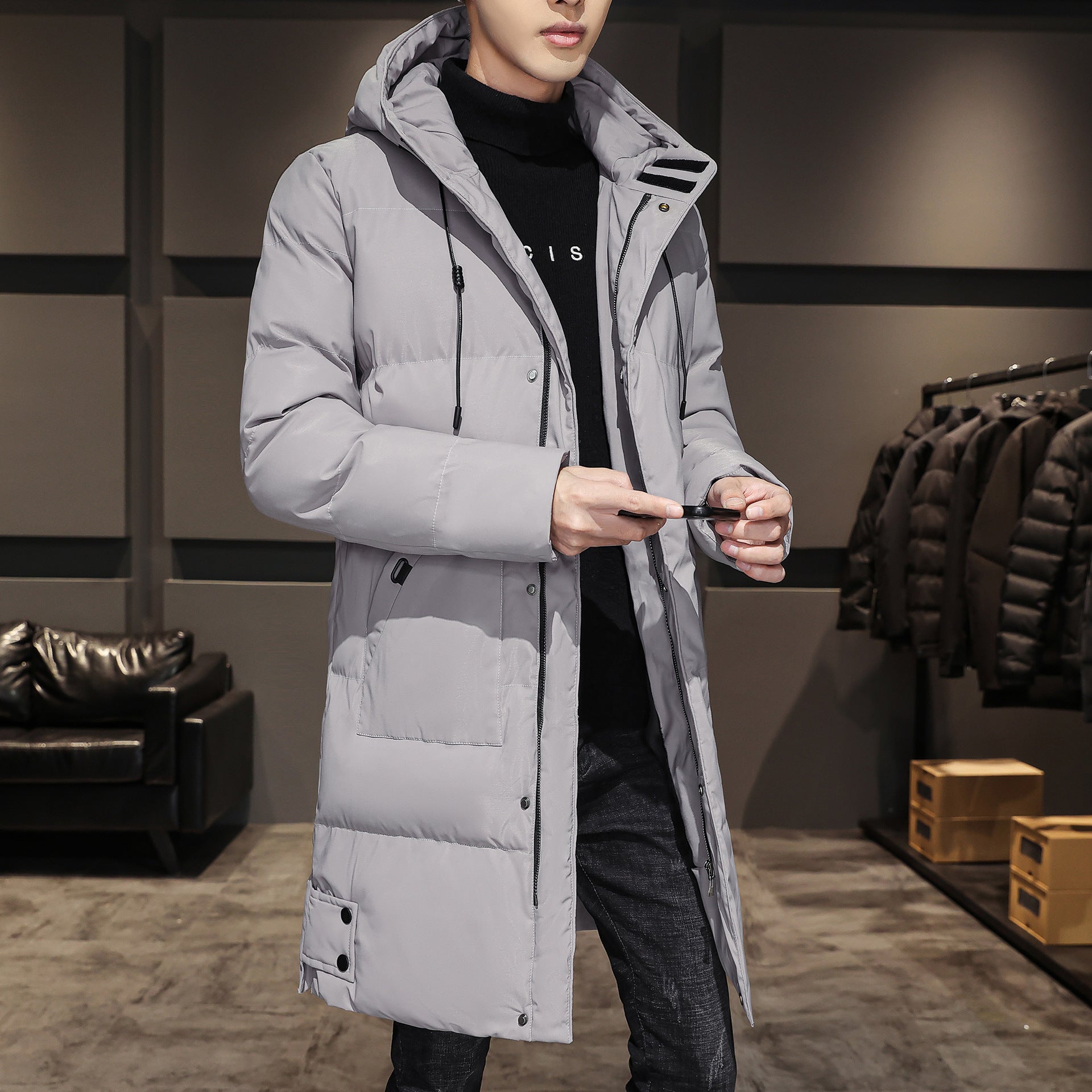 Thermal Winter Jacket Grün