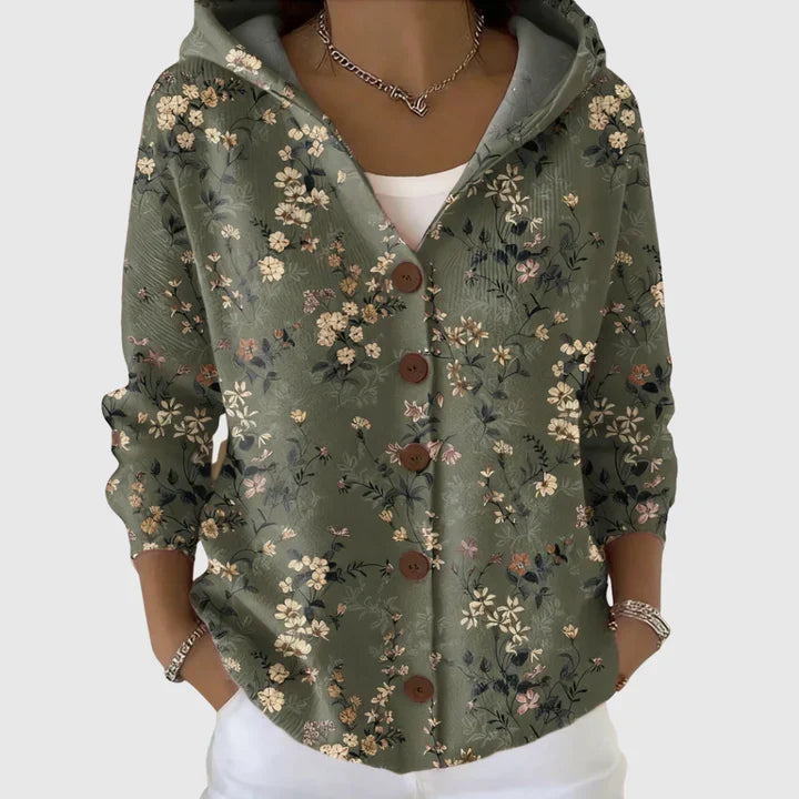 Ondine – Bequeme Strickjacke mit Knöpfen