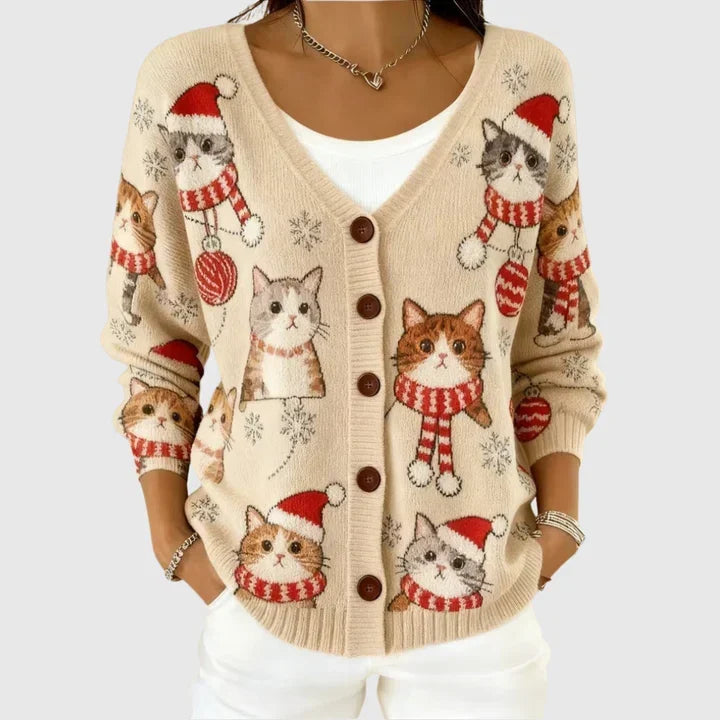 Rosalie – Bequeme Strickjacke mit Knöpfen