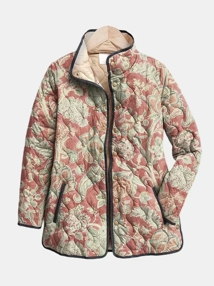 Naya – Steppjacke mit Vintage-Blumenmuster – Ansicht 1