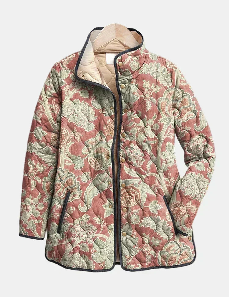 Naya – Steppjacke mit Vintage-Blumenmuster – Ansicht 1