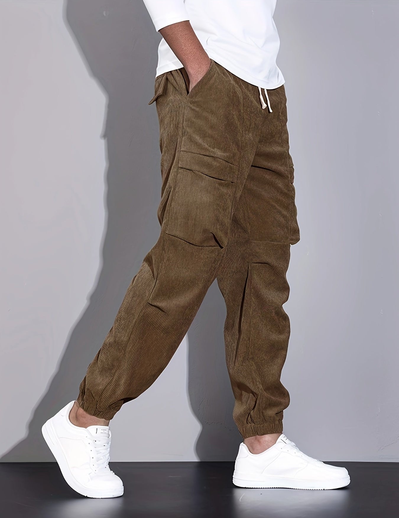 Alexandru-Marius | Corduroy-Cargohose