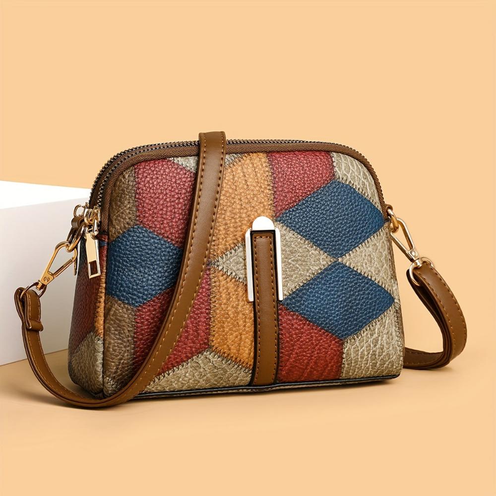 Maia | Mini Patchwork-Umhängetasche