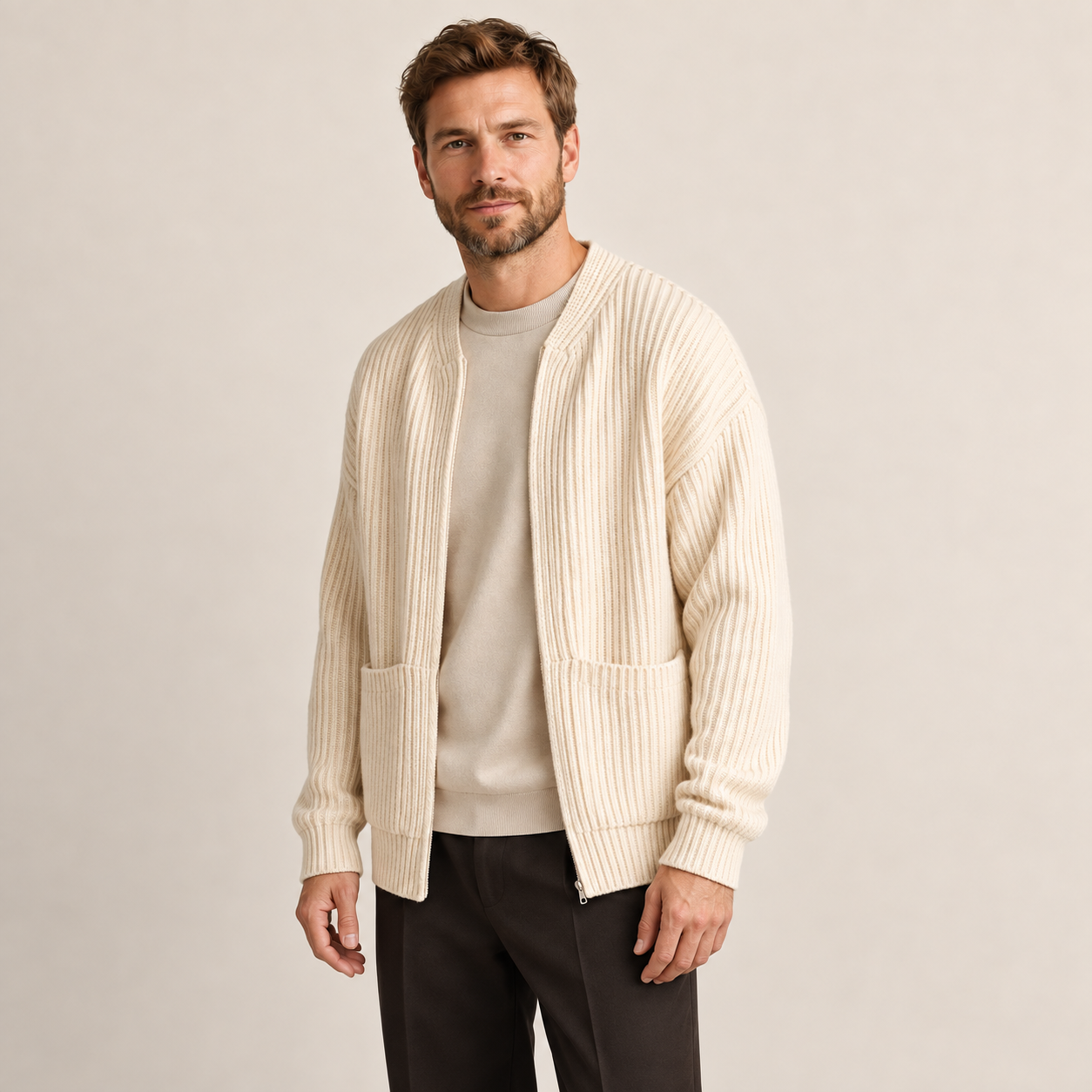 Federico – Creme – Weitere Pose