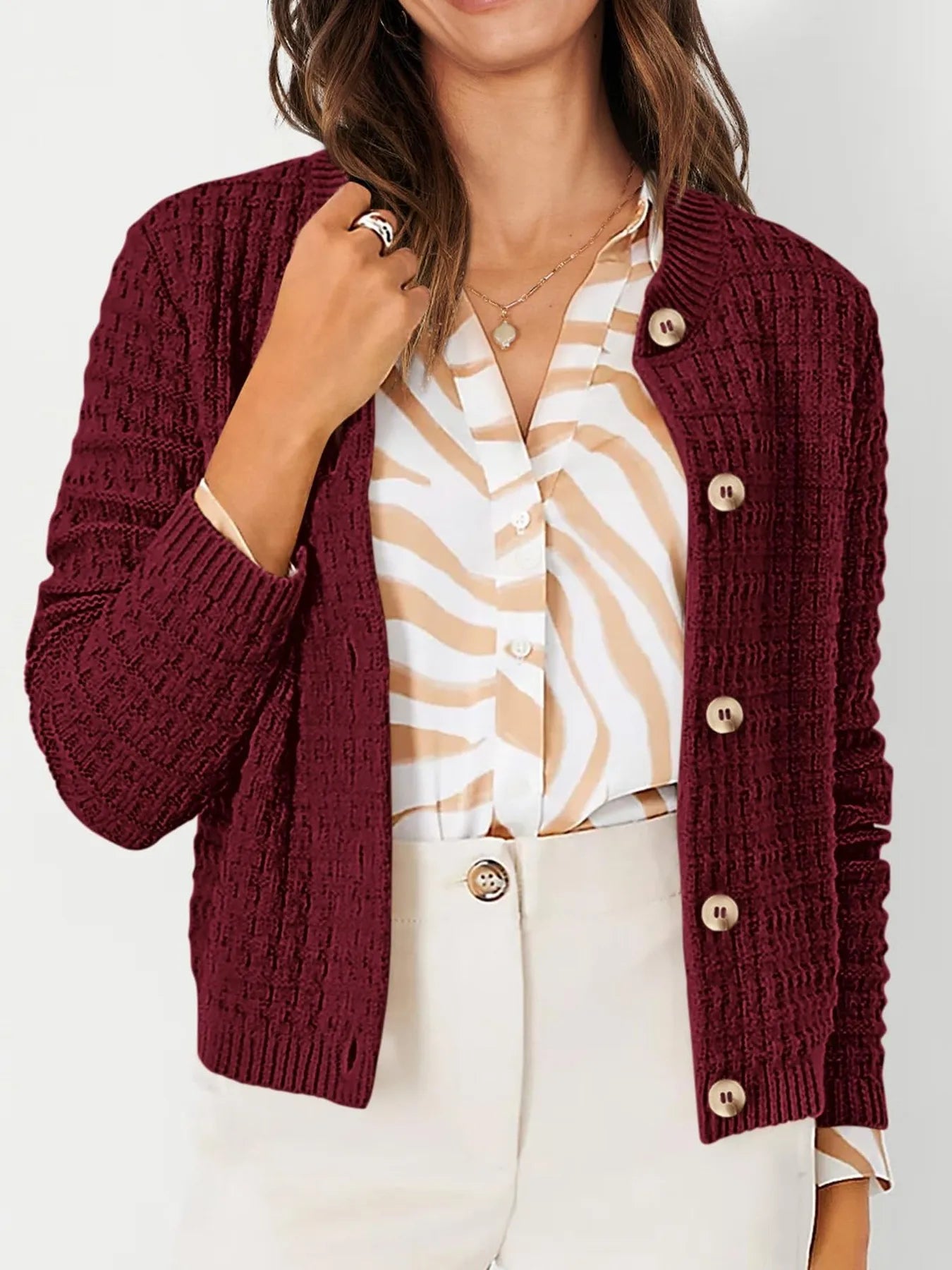 Harper | Cardigan mit Knopfleiste – Bild 19