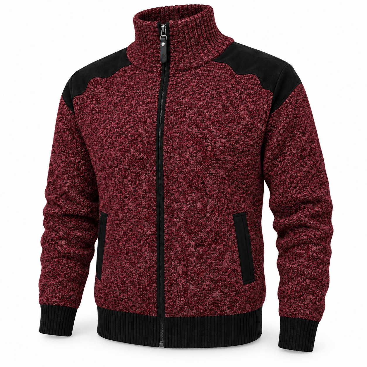 Florin Herren-Cardigan – Rot