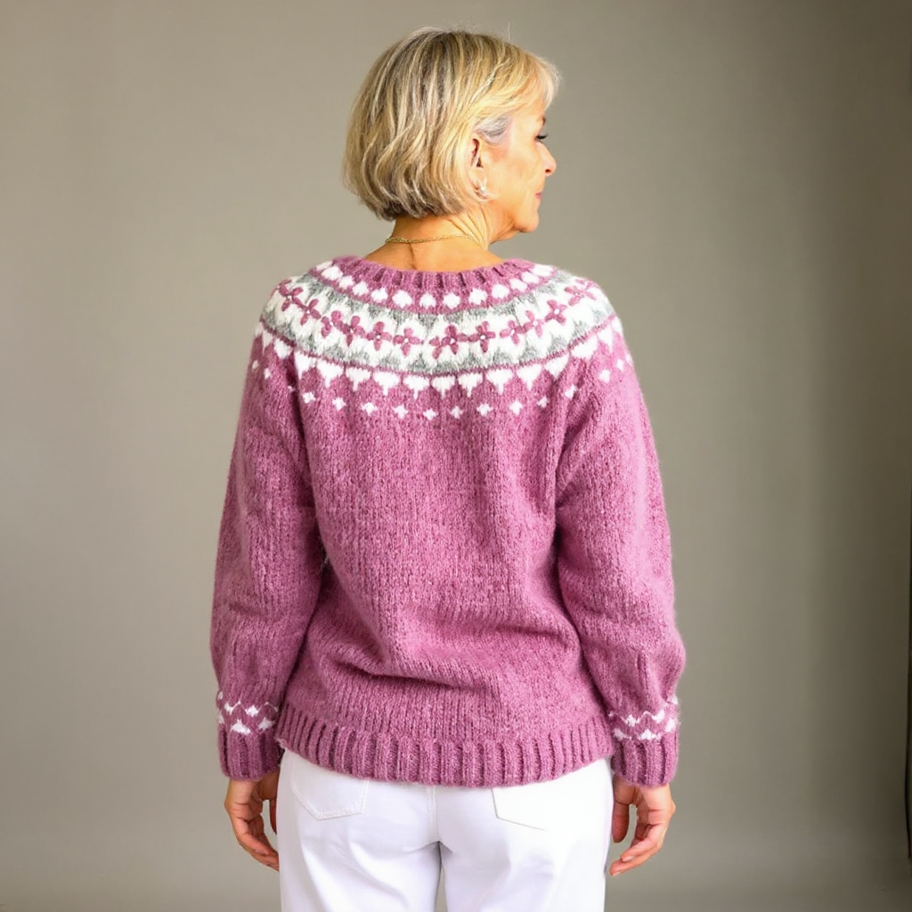 Maya | Vintage-Icelandic Cardigan – Bild 2