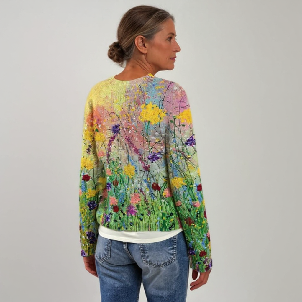 Grace – Pullover mit nordisch inspiriertem Muster, Ansicht 3