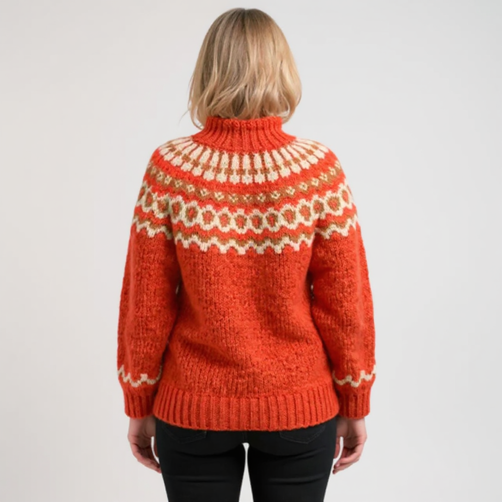 Amara – Pullover mit nordisch inspiriertem Muster, Ansicht 10