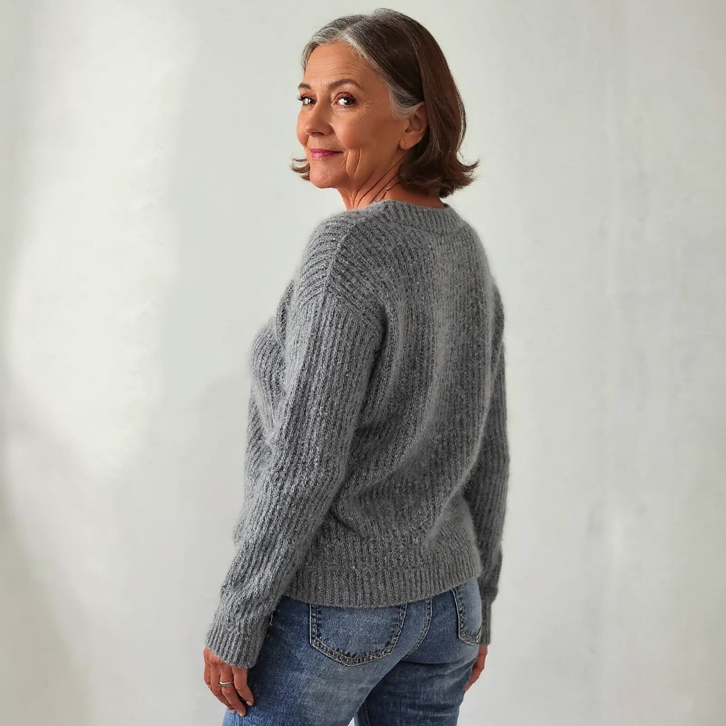 Addison – Schafmotiv in Grau, Ansicht 3