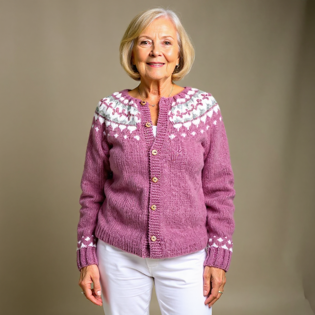 Maya | Vintage-Icelandic Cardigan – Bild 1