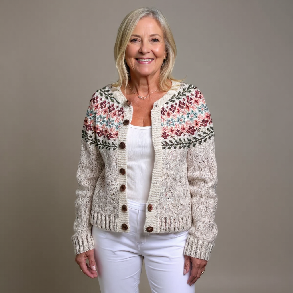Madelyne | Vintage-Icelandic Cardigan – Bild 1