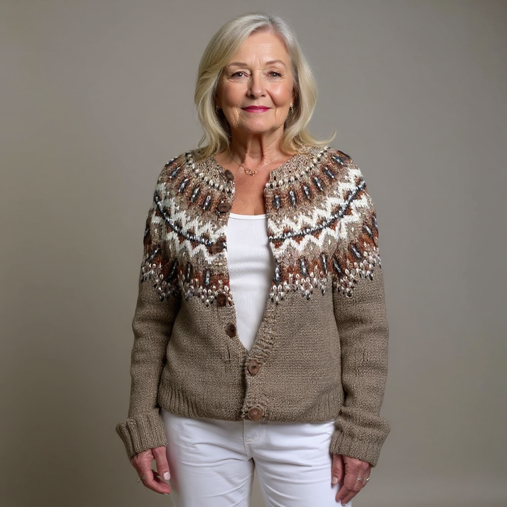 Adeline | Vintage-Icelandic Cardigan – Bild 1