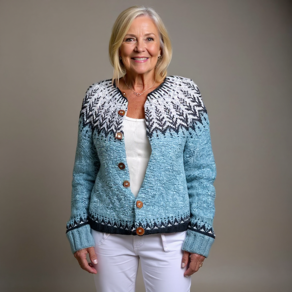 Clara | Vintage-Icelandic Cardigan – Bild 1