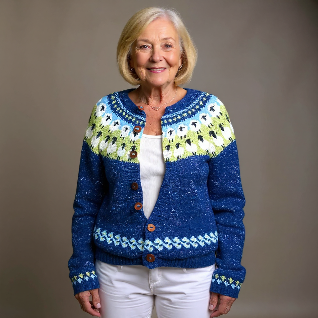 Sophie | Vintage-Icelandic Cardigan – Bild 1