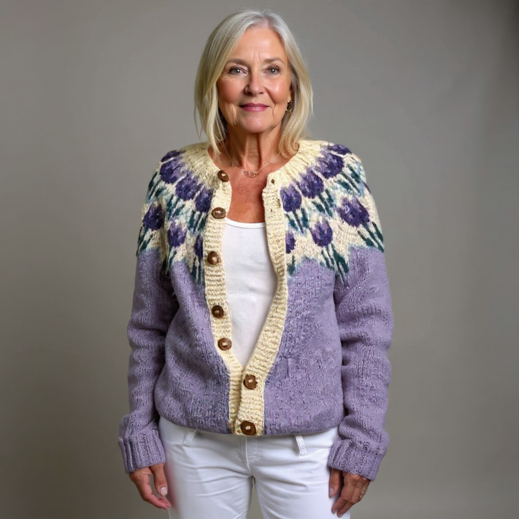 Josephine | Vintage-Icelandic Cardigan – Bild 1