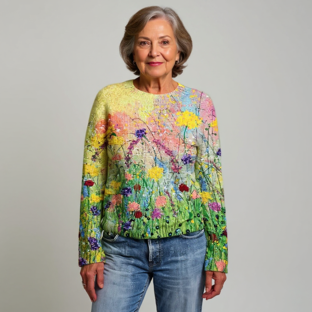 Grace – Pullover mit nordisch inspiriertem Muster, Ansicht 2