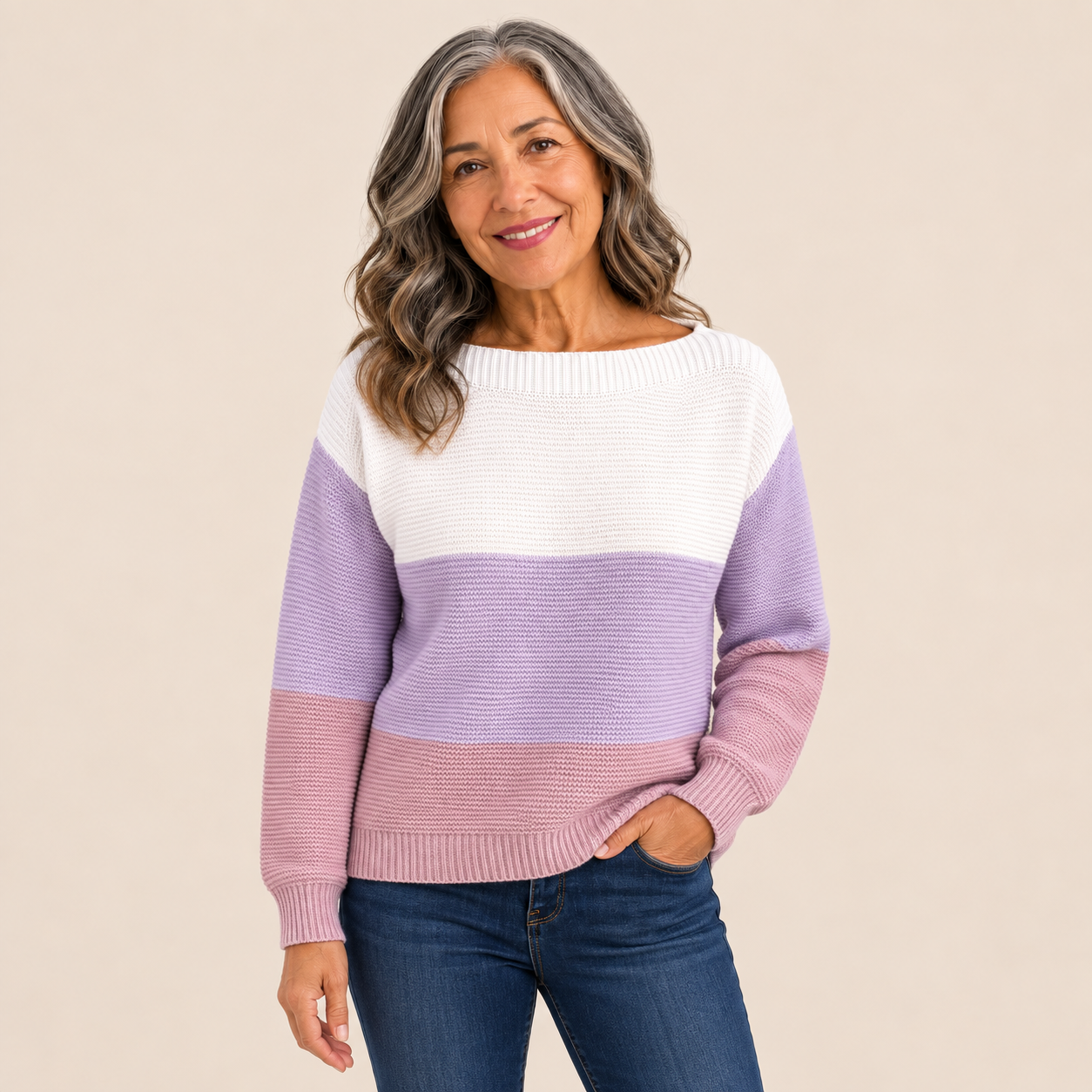 Gabriela-Maria – Pullover – Violett