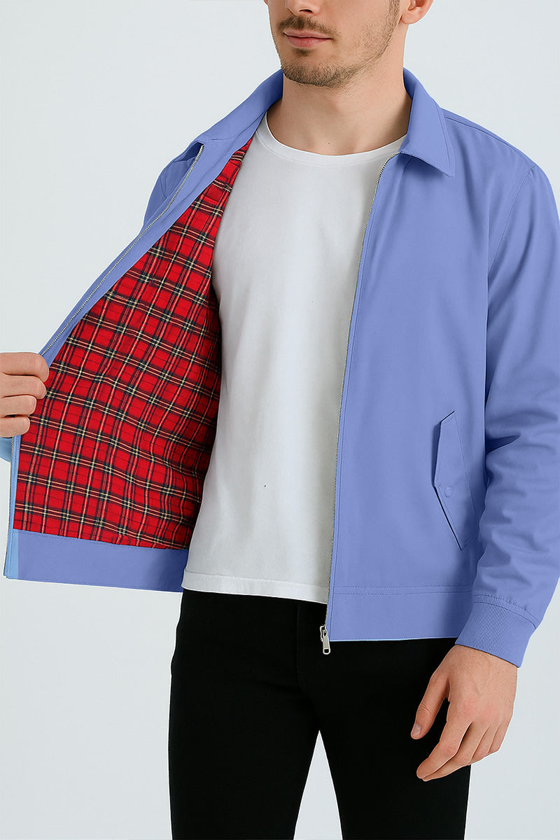 Harry | Klassische Stone-Jacke - Bordeaux