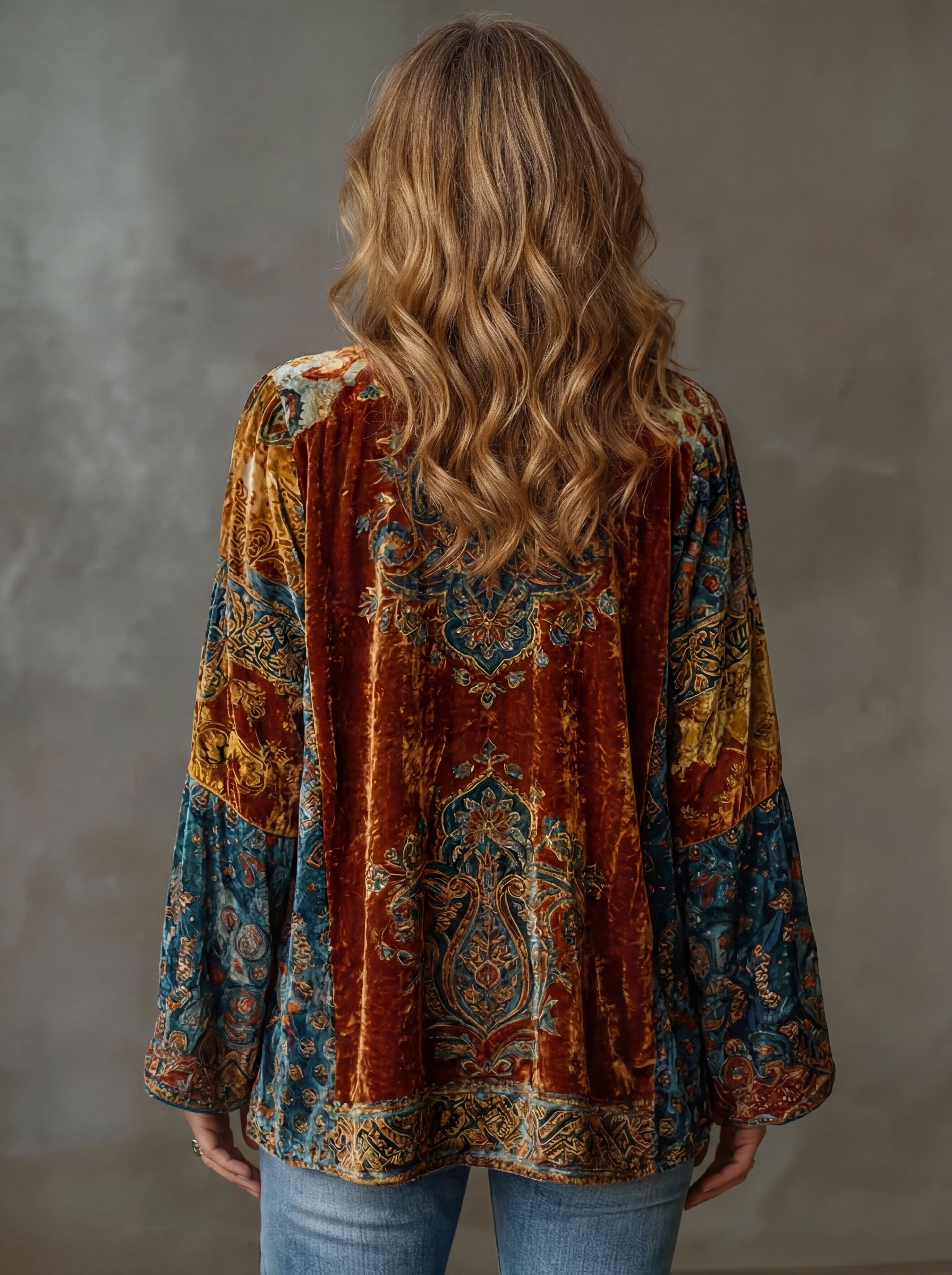 Aria | Boho Kimono Jacke – Bild 2