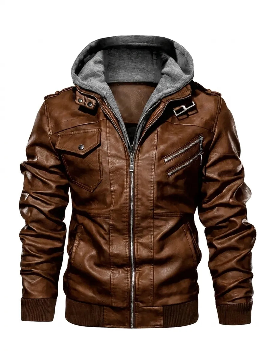 Stylish premium winter jacket with hood L