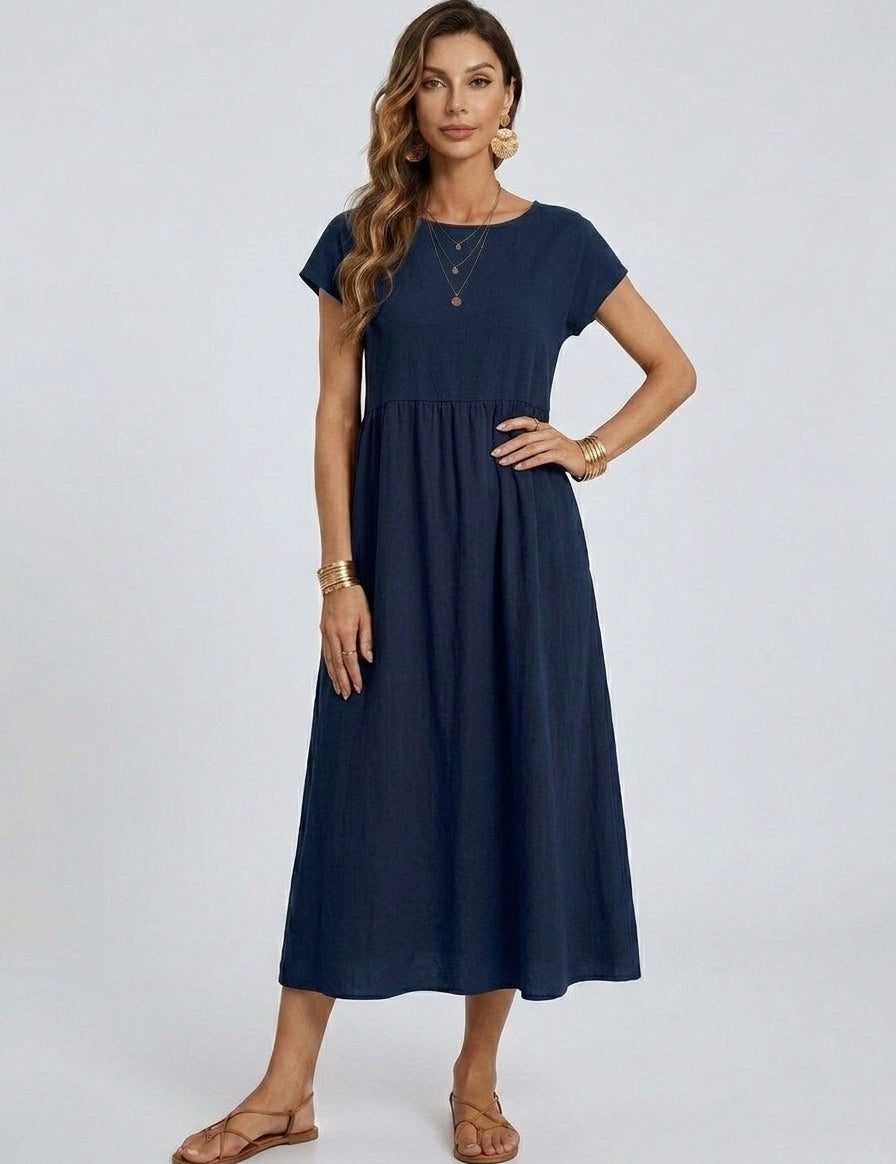 Daciana | Zeitloses vielseitiges Midikleid