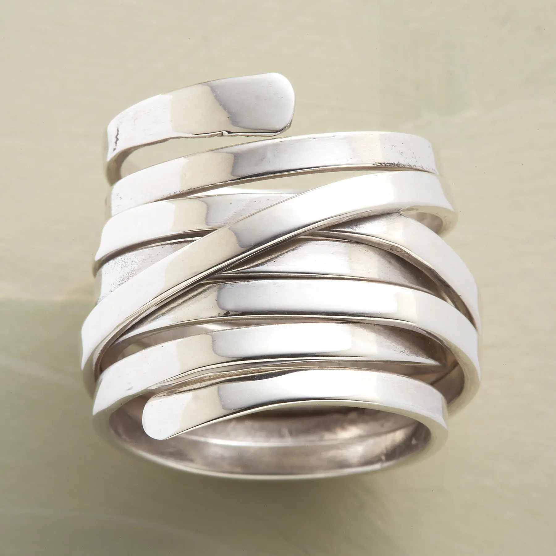 Simona | Statement-Ring mit Spezial-Finish