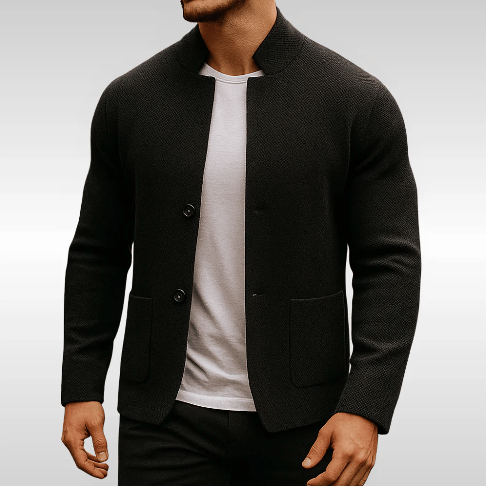 LAURENT MONACO | MEN'S KNIT-TEXTURE VEST Degree