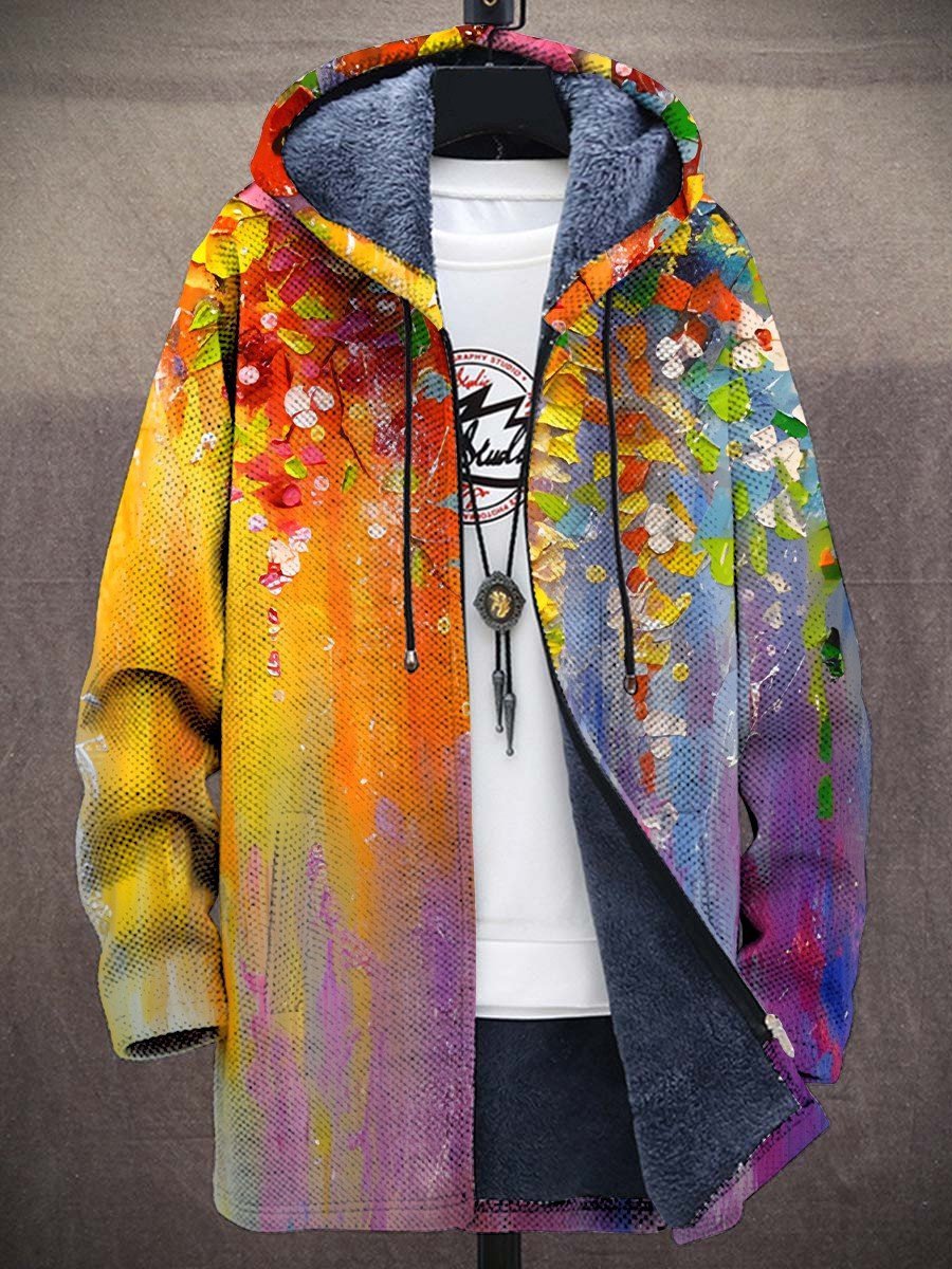 Ingrid - cardigan artistic pentru bărbați - Imagine suplimentară