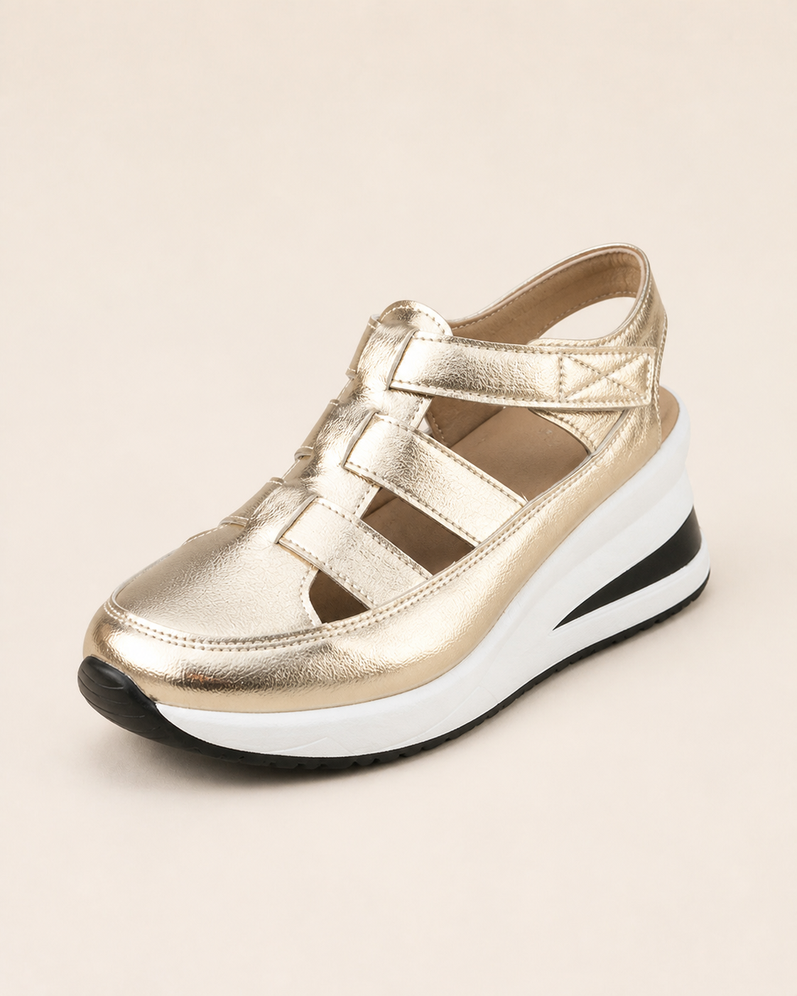 Ioana sandale chunky Auriu