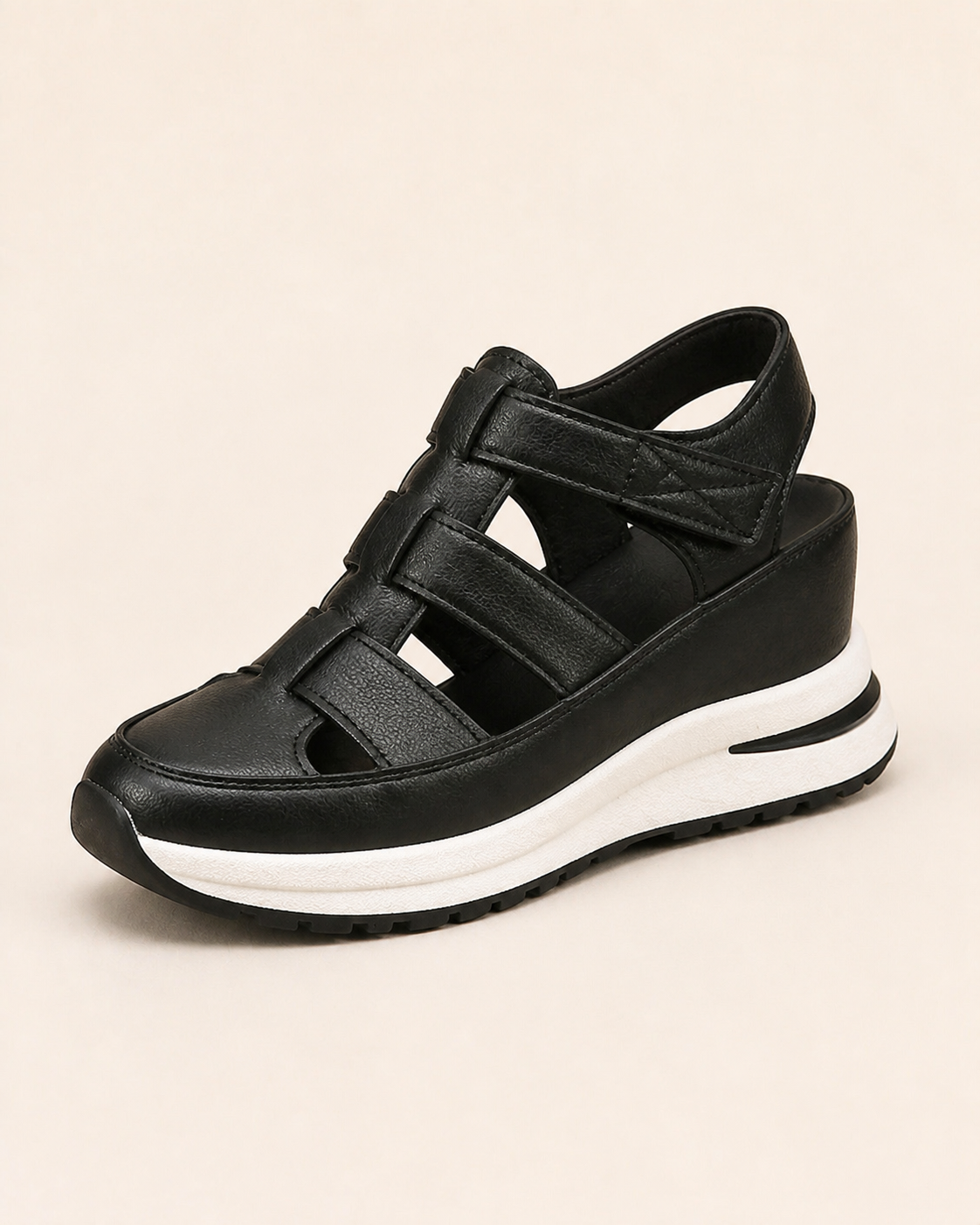 Ioana sandale chunky Negru