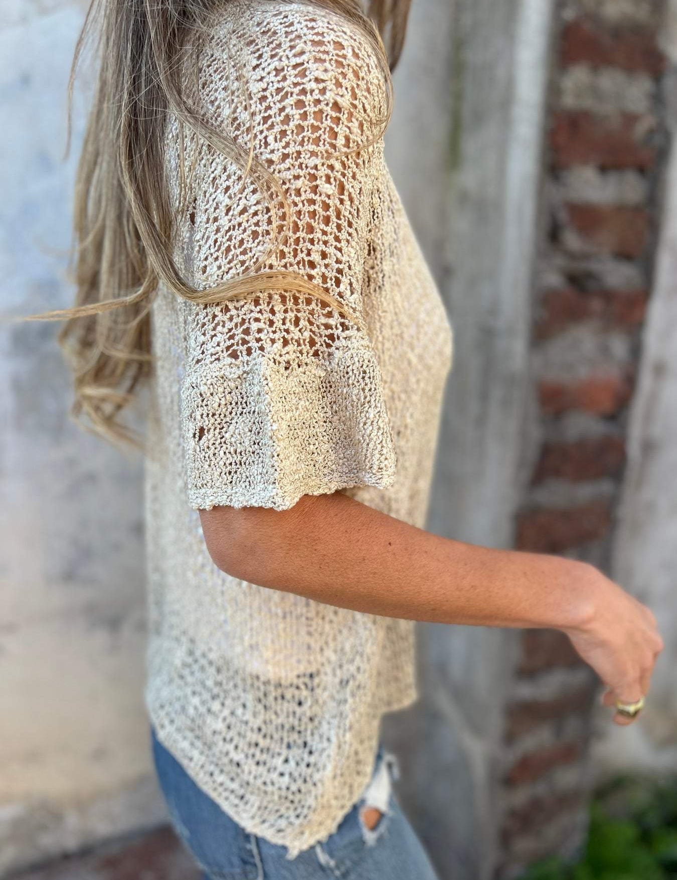 Barbara | Eleganter strukturiert top – Bild 3