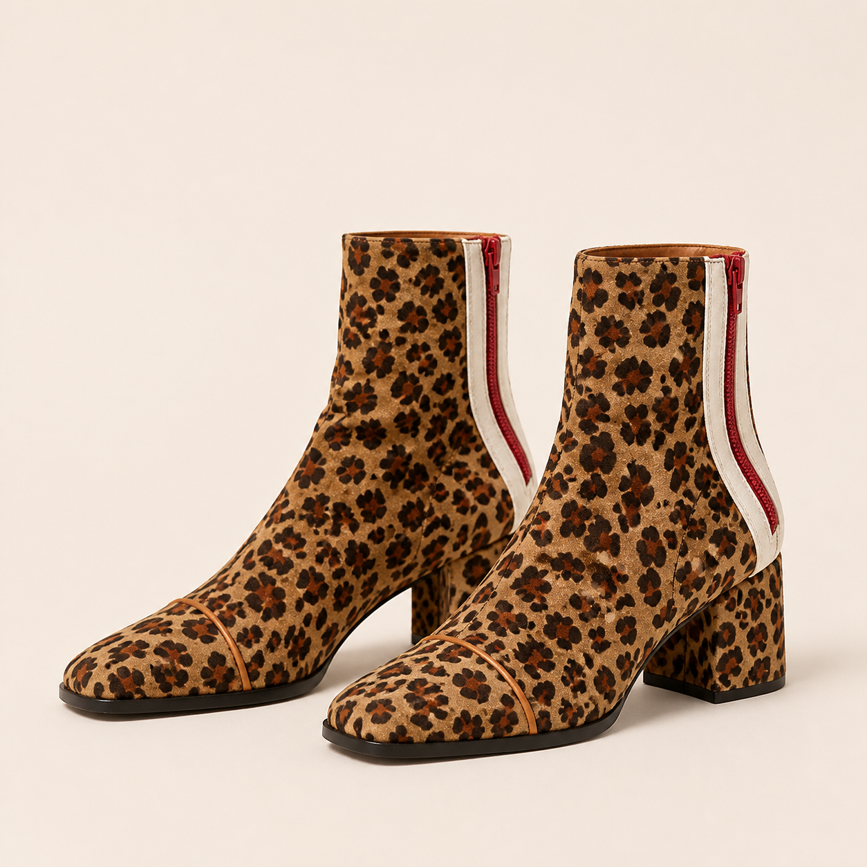 Karina botine Leopard