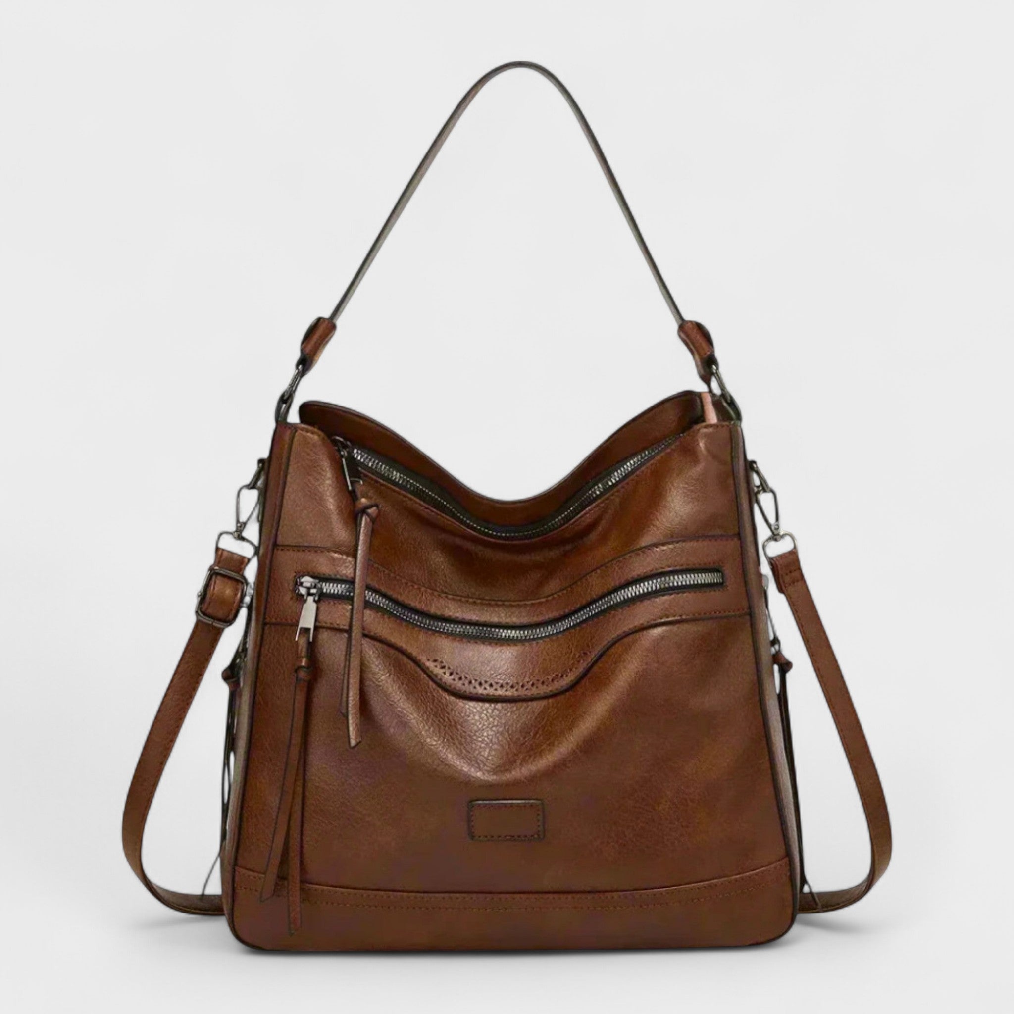 Violett | Klassische, vielseitige Retro-Tasche