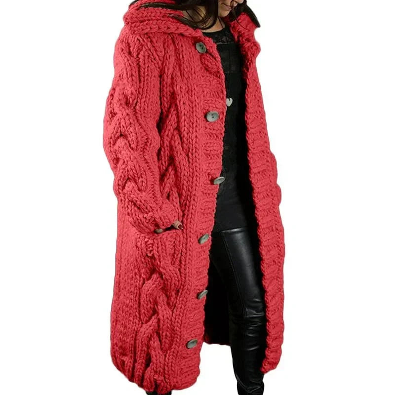 Gabriella | Damen lang Cardigan – Bild 10