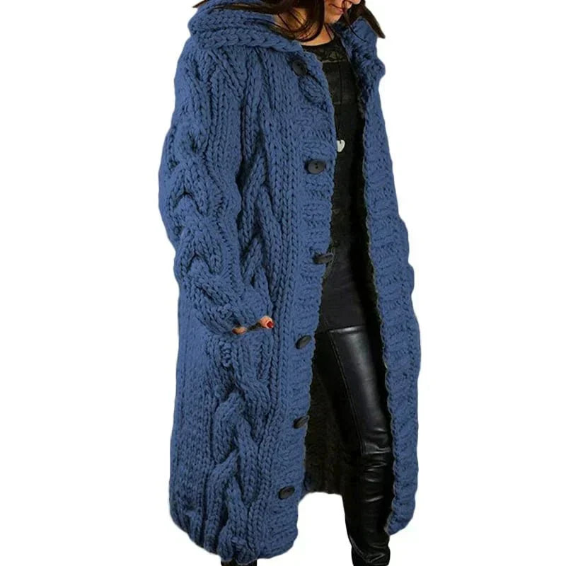 Gabriella | Damen lang Cardigan – Bild 6