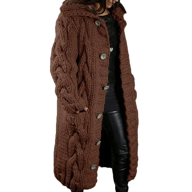 Gabriella | Damen lang Cardigan – Bild 5