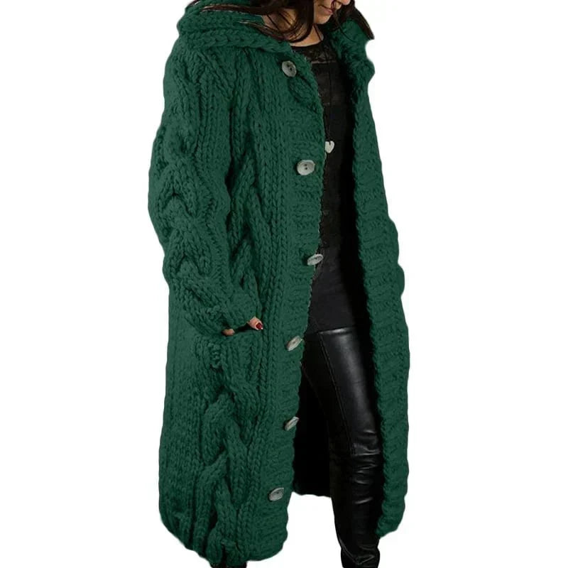 Gabriella | Damen lang Cardigan – Bild 3