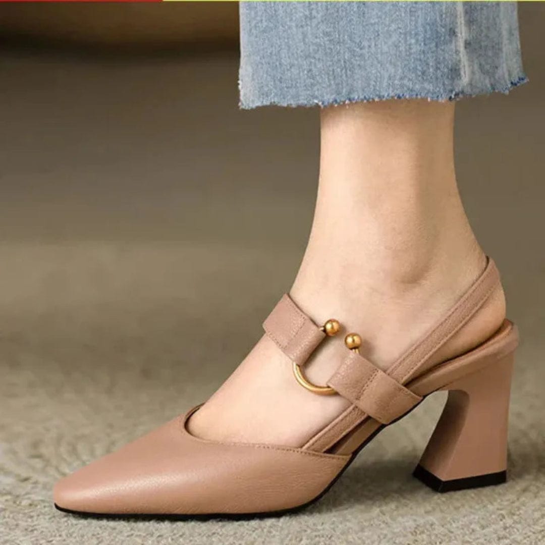 Ophélie | Slingback-Pumps mit kleinem Absatz