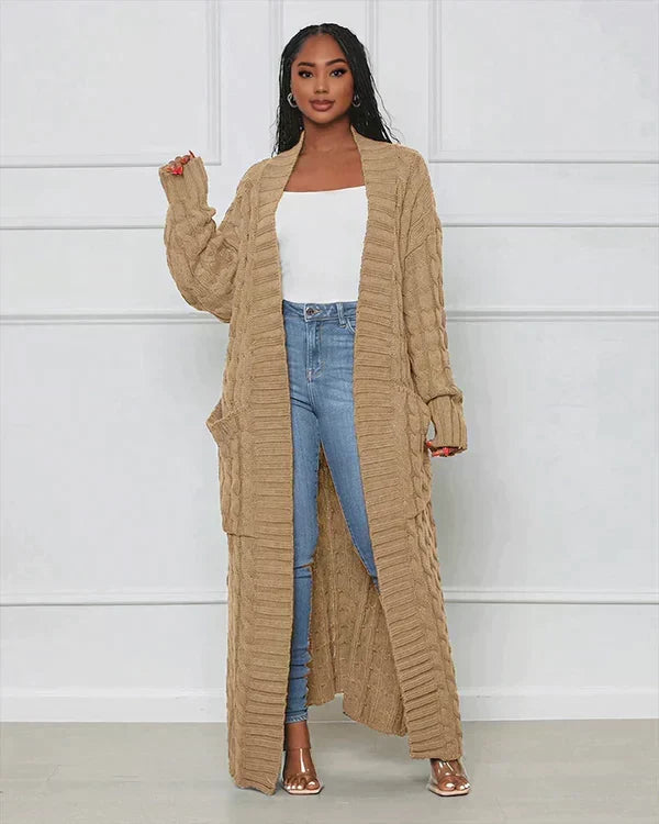 Natalia | Langer Cardigan mit elegantem Design