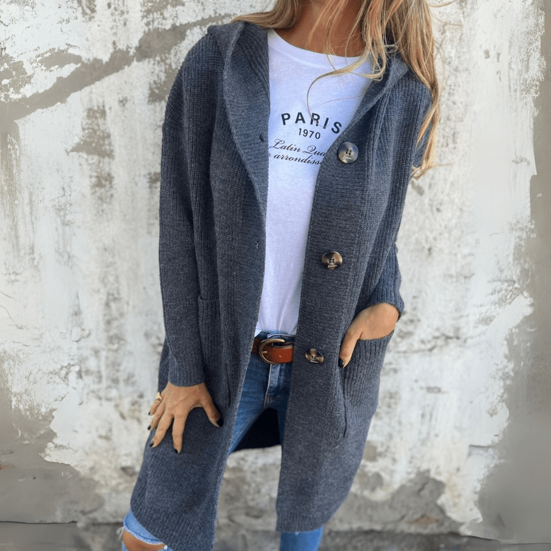 Victoria – Eleganter, vielseitiger Long-Cardigan – Bild 4