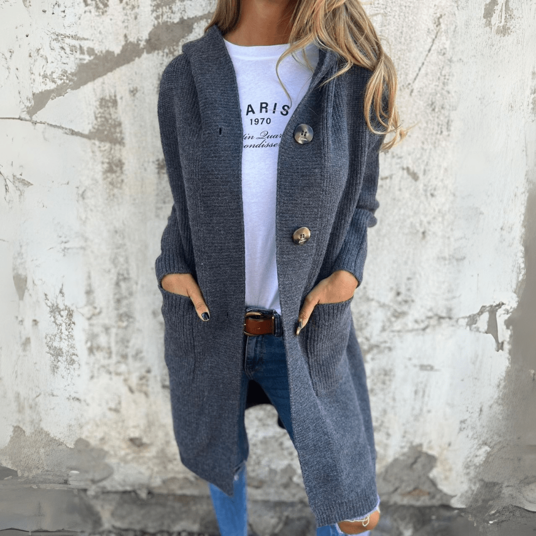 Victoria – Eleganter, vielseitiger Long-Cardigan – Bild 3
