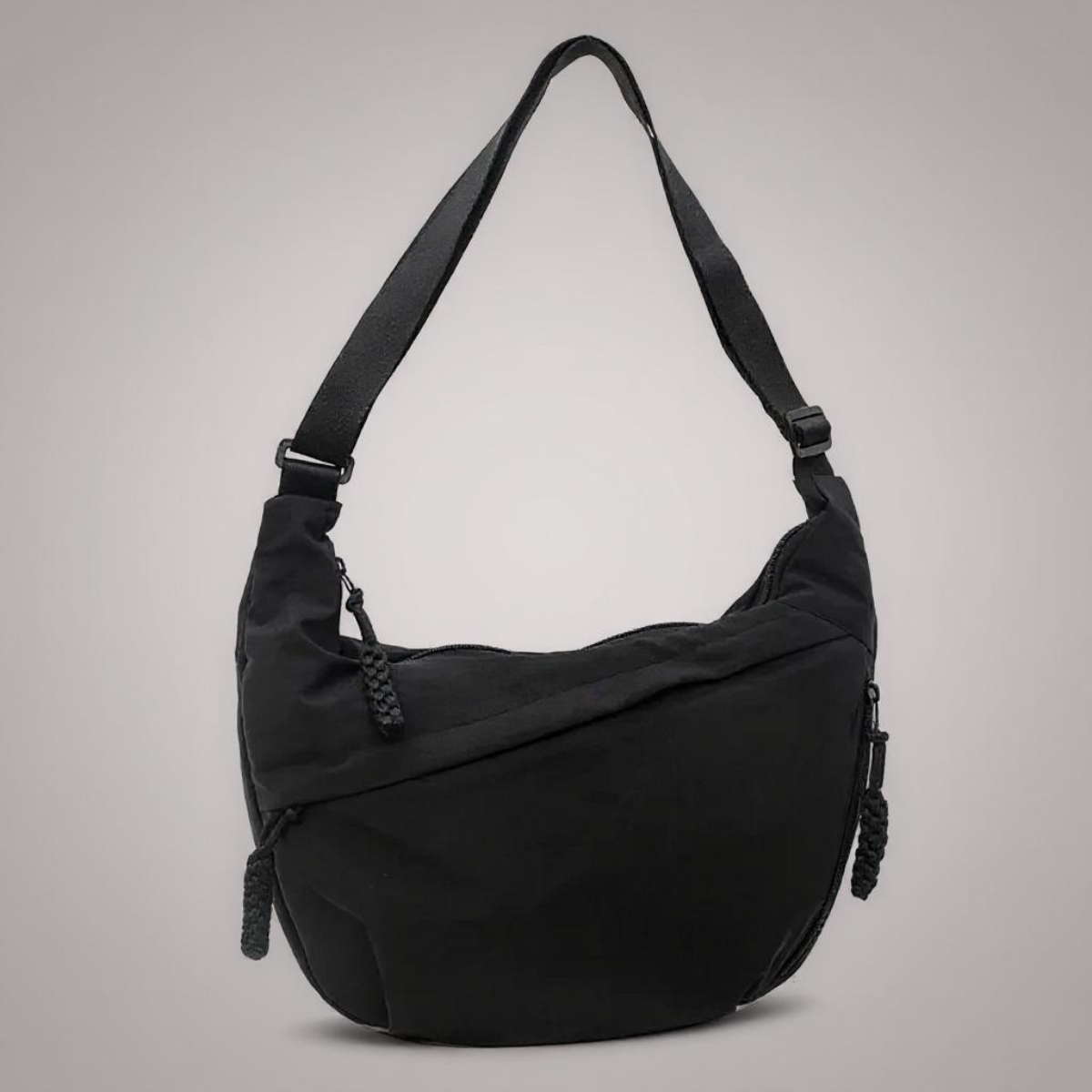 Madison | Schwarze Schultertasche | Produktbild 1