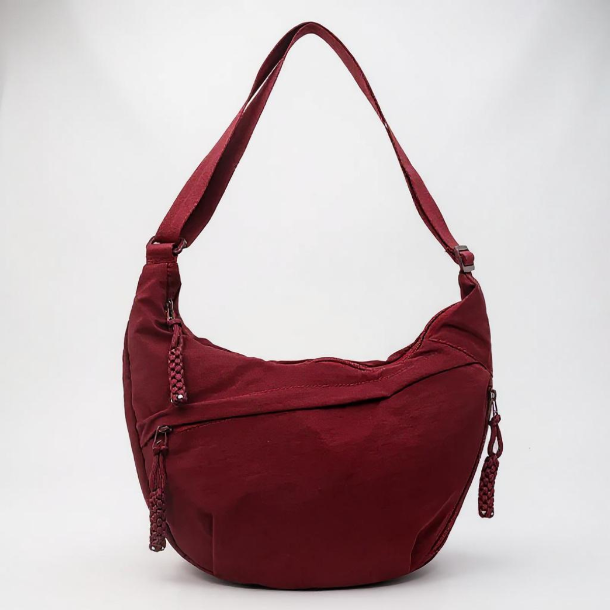 Audrey | Bordeauxrote Schultertasche | Produktbild 1