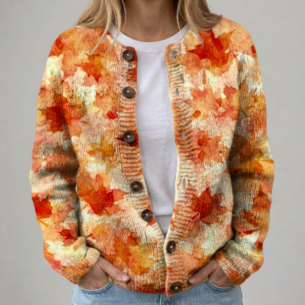 Briarwood – Strickjacke mit Blumenmuster im Vintage-Stil, Ansicht 1