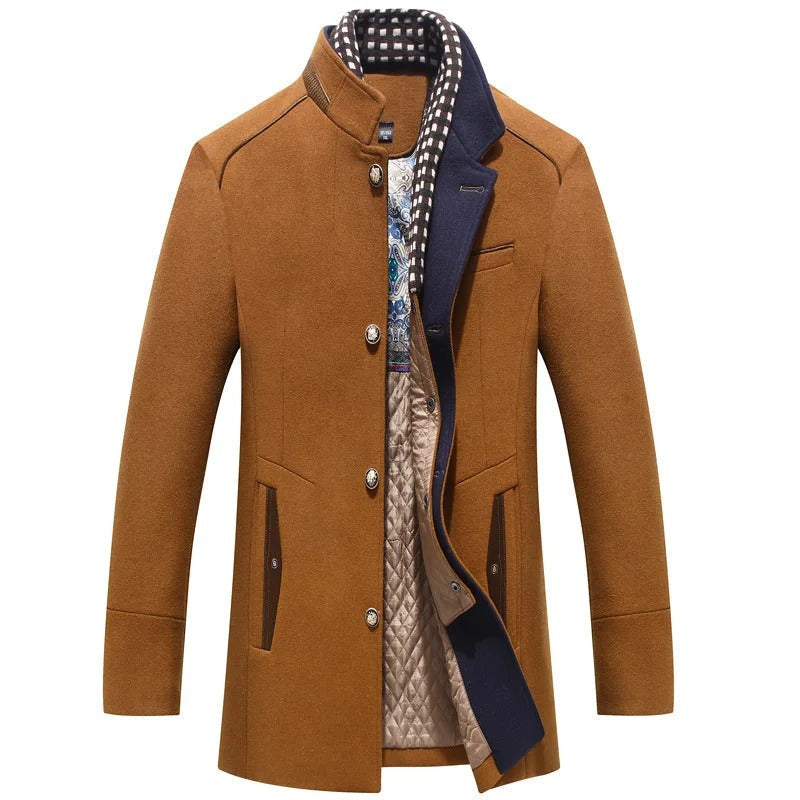 Men's Wool Jacket Schwarz