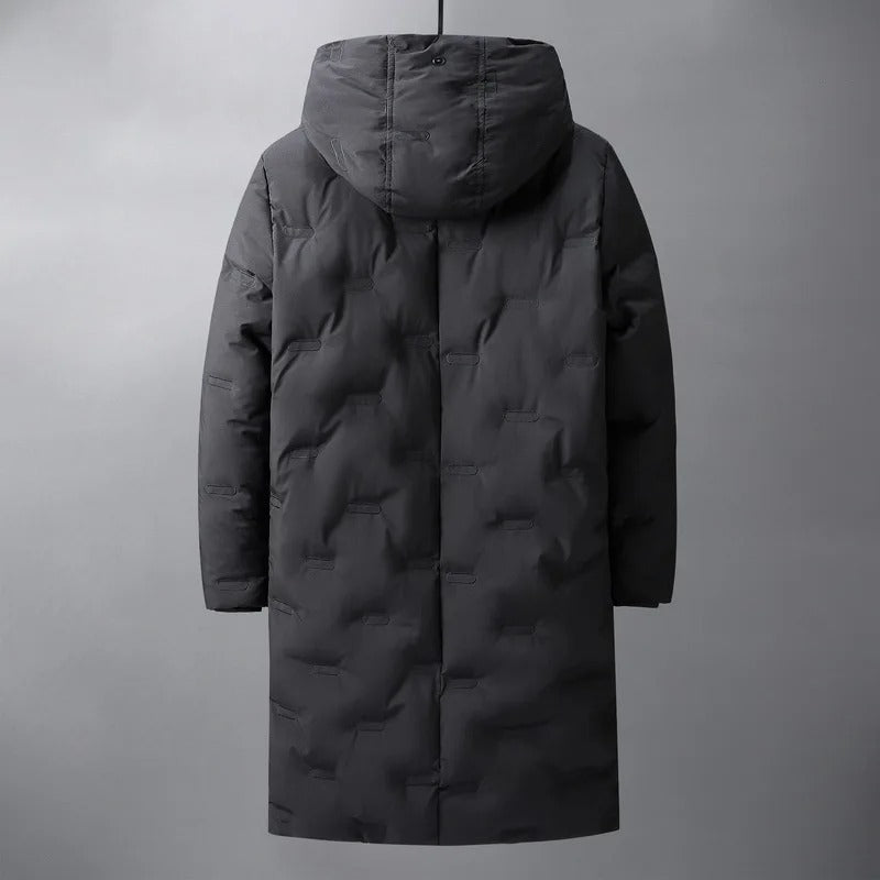 Long Winter Jacket Khaki