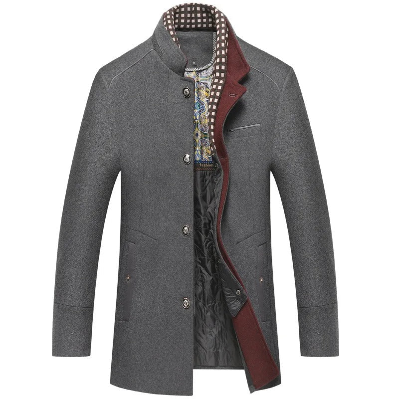 Men's Wool Jacket Schwarz