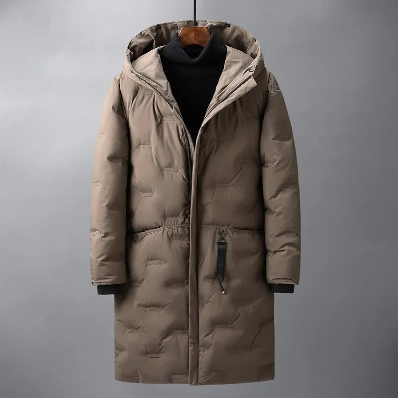 Long Winter Jacket Khaki